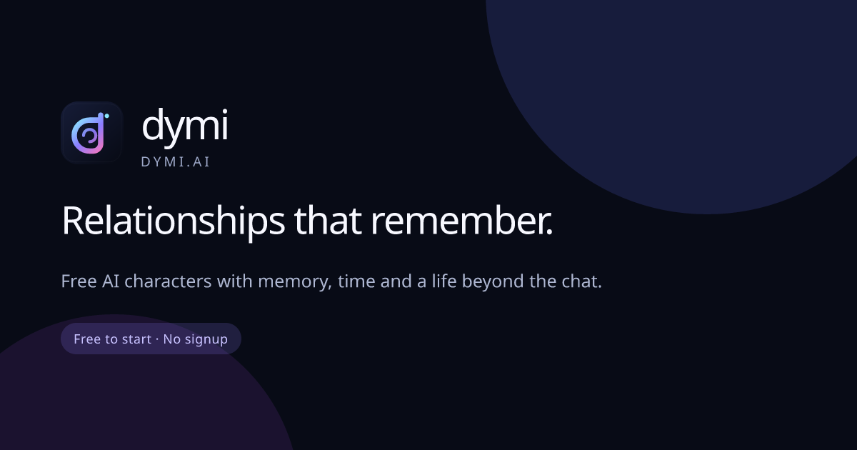 dymi — official preview image